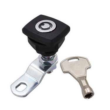 SK1-012小型機柜配電箱圓頭鎖 圓柱鎖 面板鎖 轉舌門鎖