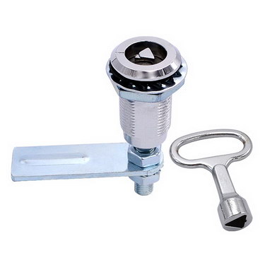 SK1-016-40鋅合金圓頭鎖圓柱鎖壓縮式伸縮轉舌迫緊門鎖