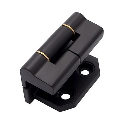 SK2-008工業鋅合金黑色鉸鏈隱藏式隱形暗合頁小型機柜門折頁