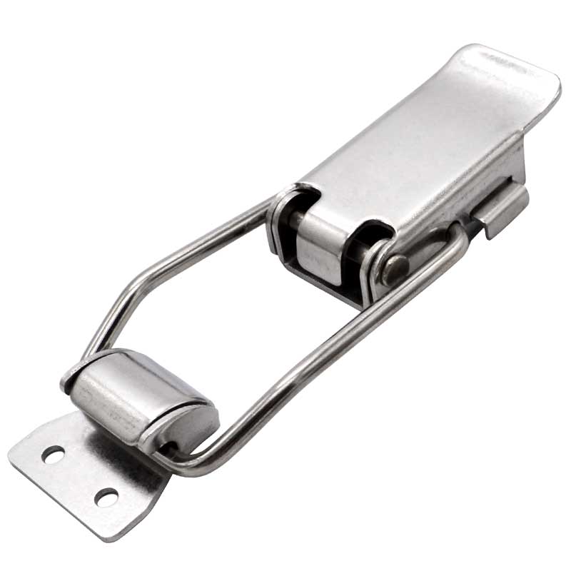 SK3-006-1工業五金不銹鋼自鎖型迫緊搭扣柜門鎖扣固定卡扣工具箱扣鴨嘴扣