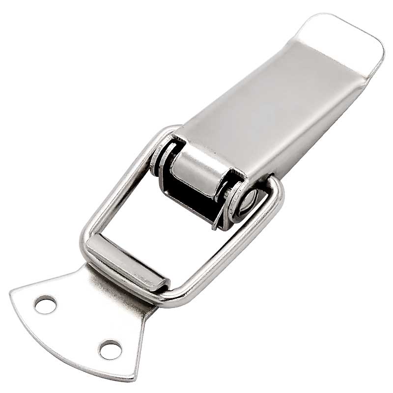 SK3-007S工業五金不銹鋼彈簧搭扣柜門鎖扣固定卡扣工具箱扣鴨嘴扣