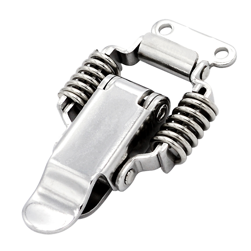 SK3-012S工業五金不銹鋼彈簧迫緊式搭扣柜門鎖扣固定卡扣工具箱扣鴨嘴扣