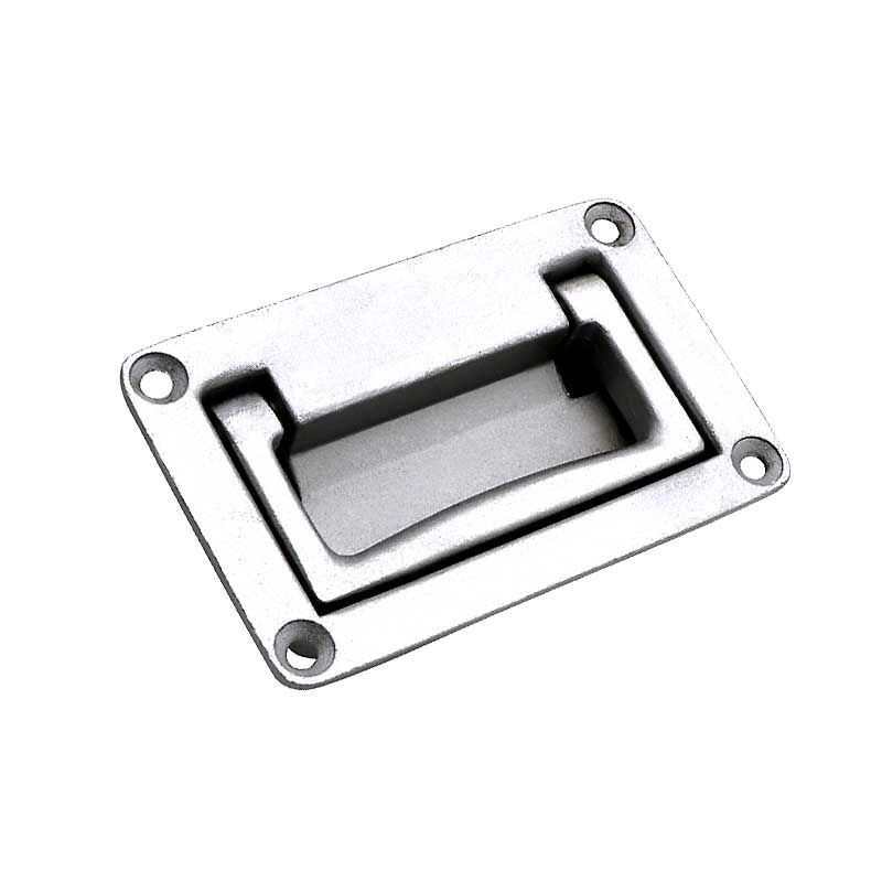 SK4-025-2工業鋅合金門把手嵌入隱藏式隱形暗拉手工具箱提手