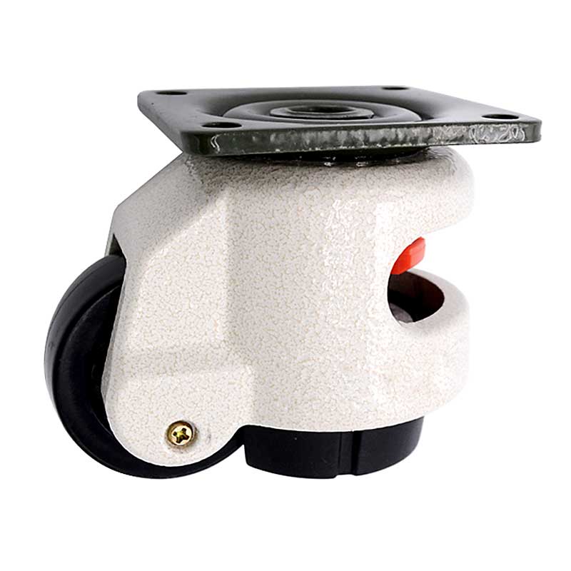 SK6-B5082P工業水平調節支撐腳輪重型萬向輪轉向輪子福馬輪60F