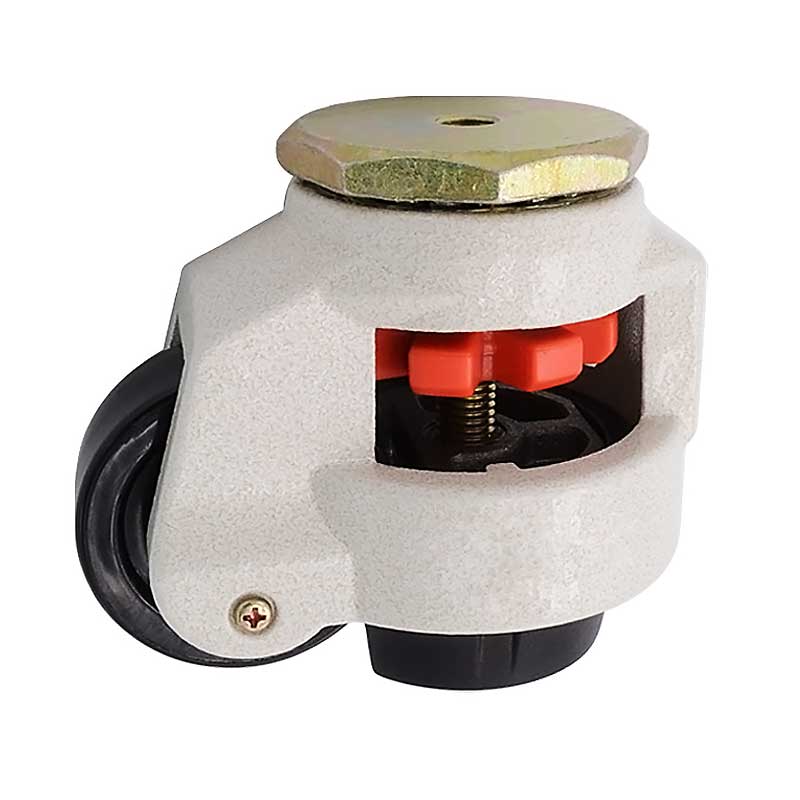 SK6-B63102S工業(yè)水平調(diào)節(jié)支撐腳輪重型萬向輪轉(zhuǎn)向輪子福馬輪80S