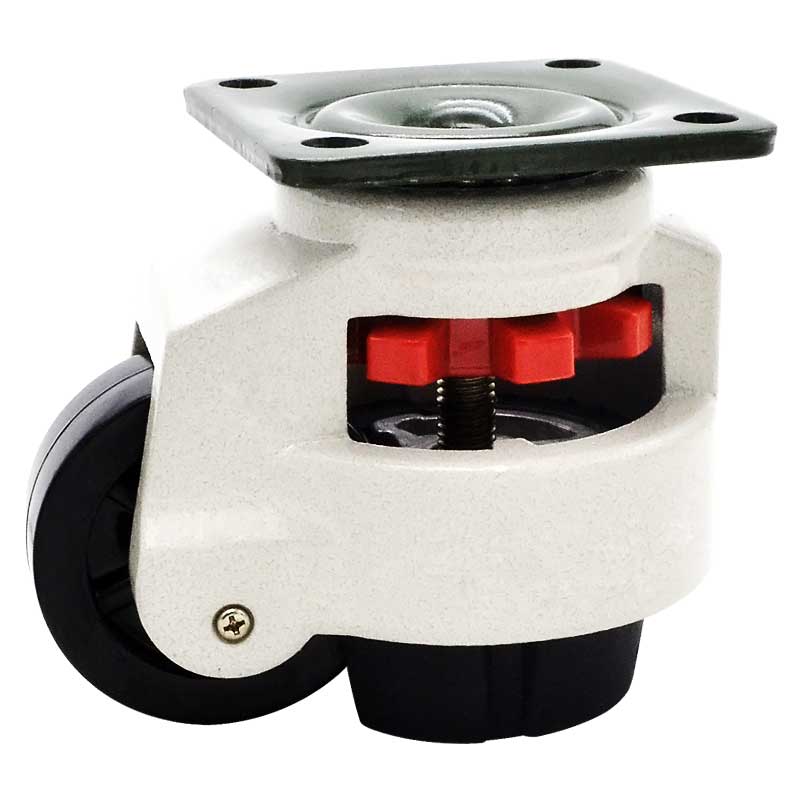 SK6-B75120P工業(yè)水平調(diào)節(jié)支撐腳輪重型萬向輪轉(zhuǎn)向輪子福馬輪100F