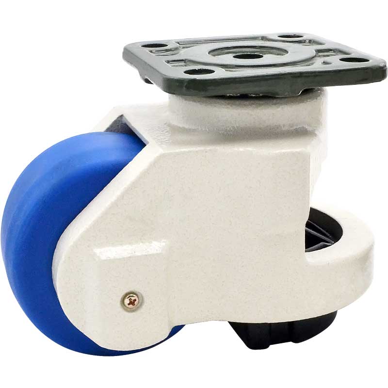 SK6-B150132P工業(yè)水平調(diào)節(jié)支撐腳輪重型萬向輪轉(zhuǎn)向輪子福馬輪150F