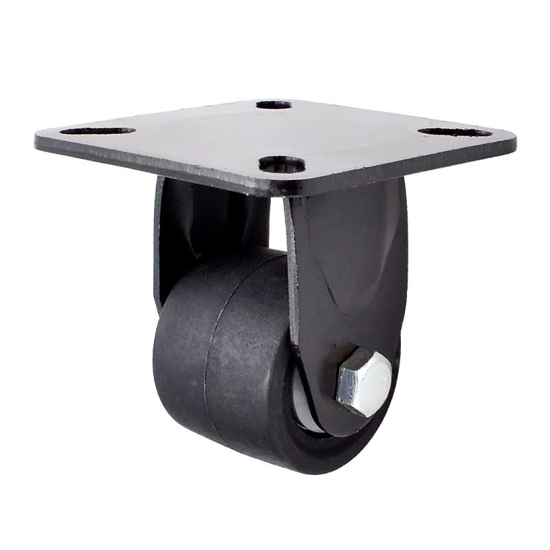 SK6-T5079P工業(yè)重型支撐腳輪手推平板車靜音定向移動輪子2寸