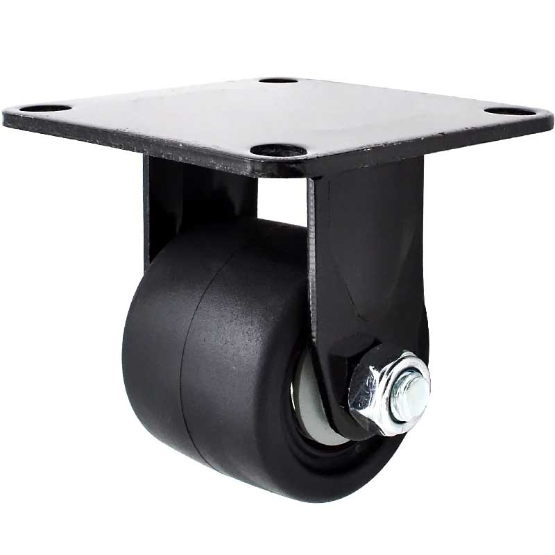 SK6-T6595P工業(yè)重型支撐腳輪手推平板車靜音定向移動輪子2.5寸