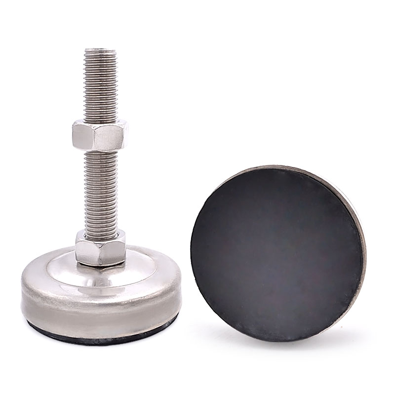 DT-80工業不銹鋼腳杯固定支撐調整地腳承重型水平調節腳座腳墊M16 M20
