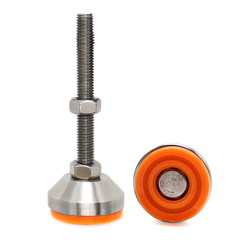 FT-5012100工業不銹鋼腳杯固定支撐調整地腳承重型水平調節腳座腳墊M12