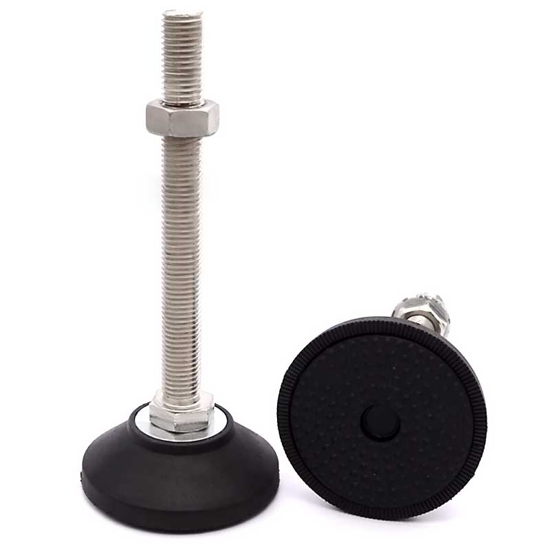 FT-8016150A工業尼龍腳杯固定支撐調整地腳承重型水平調節腳座腳墊M16