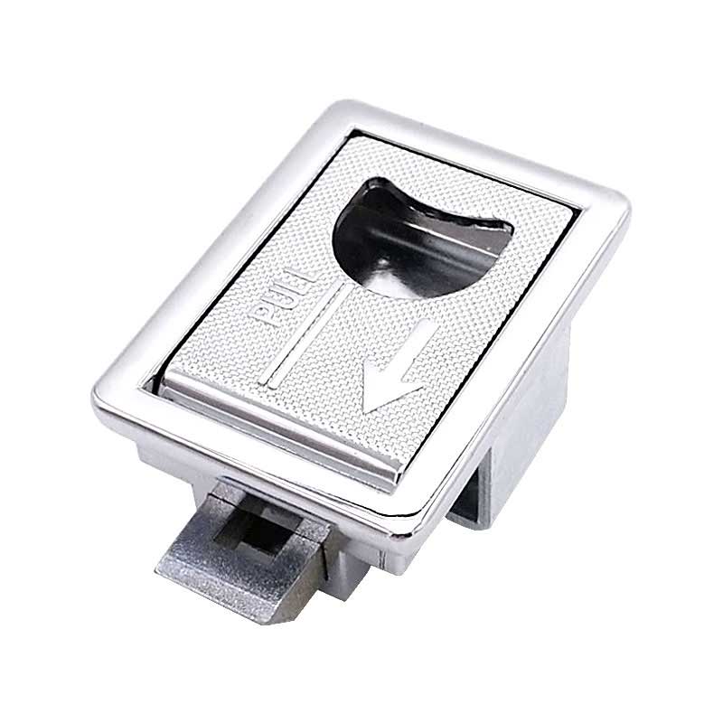 SK1-008工業鋅合金平面方形門鎖控制箱側門碰撞撞擊開關鎖