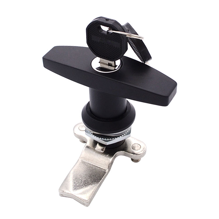 SK1-019鋅合金旋轉手柄門把手 防水T型把手鎖 執手鎖