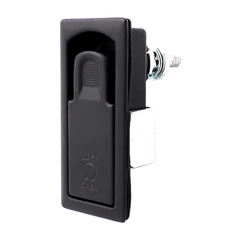 SK1-053-2工業鋅合金按壓式旋轉迫緊把手鎖平面回壓式門鎖