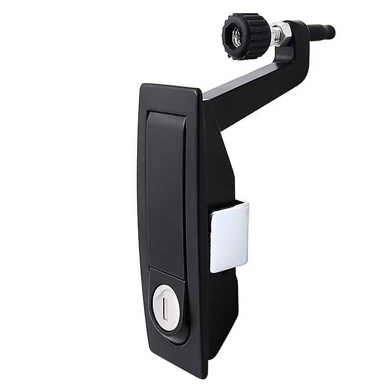 SK1-059-1B工業鋅合金門鎖按壓式彈跳平面單點鎖