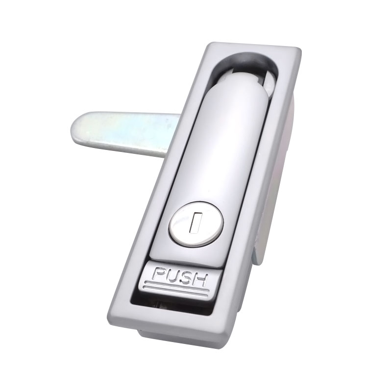 SK1-094-3工業鋅合金防水按壓式旋轉手柄 通訊柜平面鎖