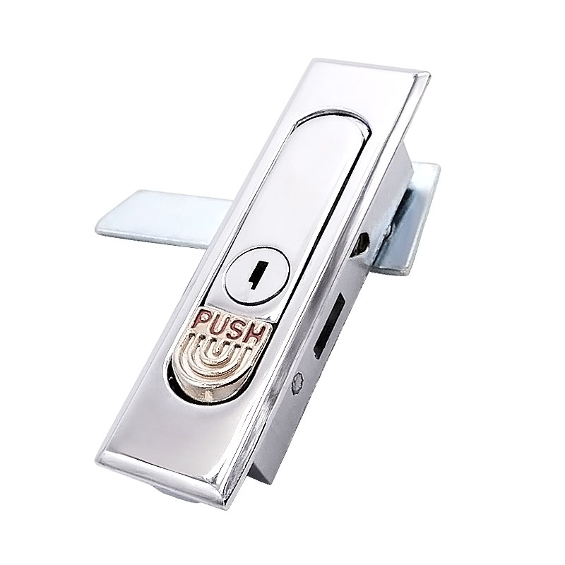 SK1-731-2K工業(yè)鋅合金機(jī)械門鎖開(kāi)關(guān)柜按壓式彈跳平面鎖