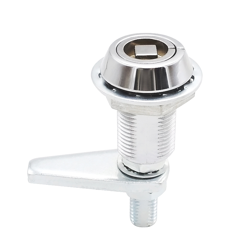 SK1-089-4W鋅合金圓頭鎖圓柱鎖電器箱配電箱開關柜轉舌門鎖