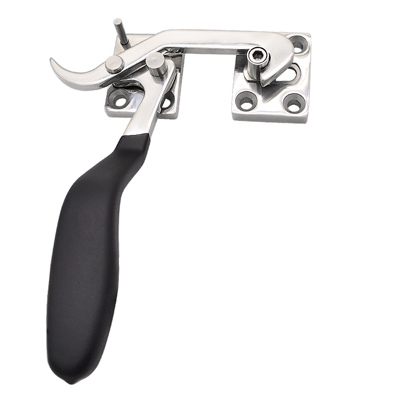 SK1-601工業(yè)機(jī)械門鎖側(cè)裝不銹鋼迫緊密閉把手執(zhí)手鎖